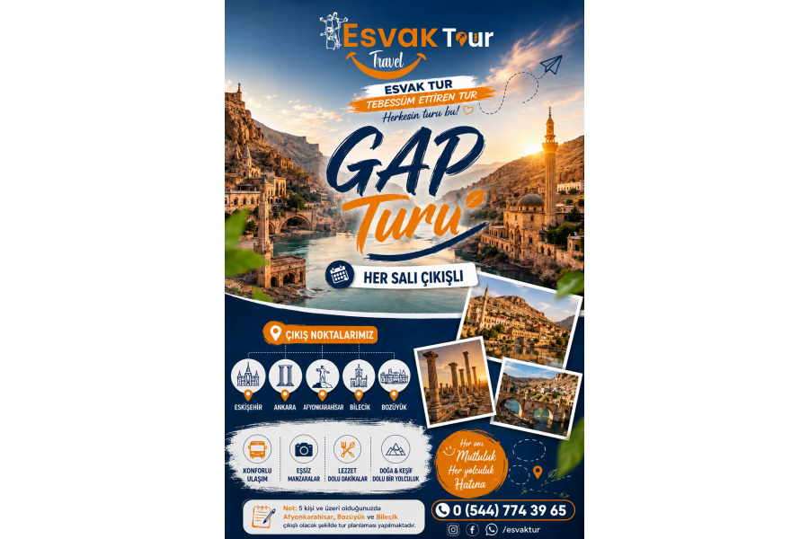 Rüya gibi bir Gap Turu